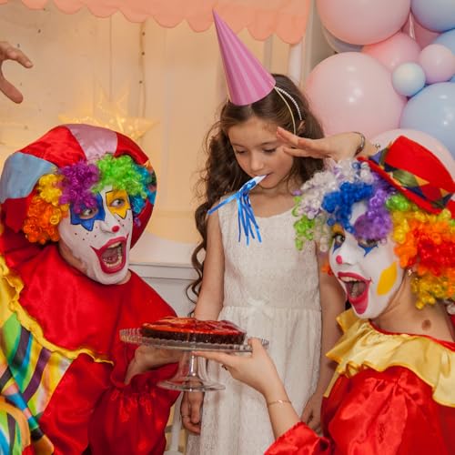 24st Party Blazers voor kinderen, Glitter Party Horns Metallic Fringed Sound Makers voor volwassenen Verjaardag Graduation Nieuwjaar Party Supplies (kleurrijk) 4