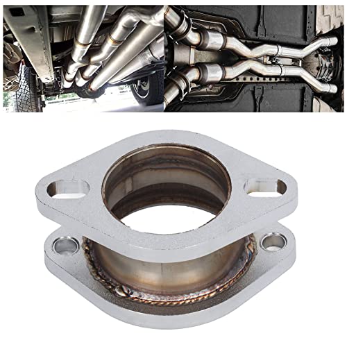 Uitlaat uitbreiding Flange, 2,5 inch tot 3 inch uitlaat uitbreiding Flange Adapter licht staal CNC die voor de meeste auto's machinaal bewerken 3