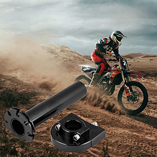 KIMISS 7/8 inch 22 mm Twist Throttle-handgrepen, universele gashendel, stuurversneller voor motorscooter, vuilfiets (Swarchz) 3