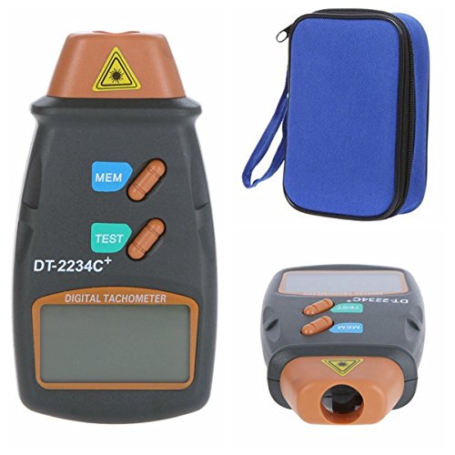 Professionele digitale snelheidsmeter, digitale laser optische snelheidsmeter, contactloze tachometer