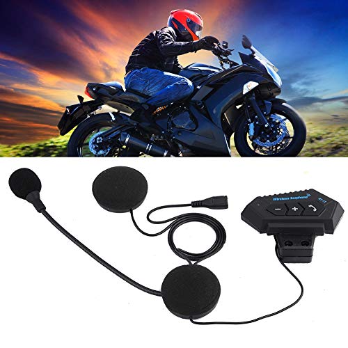 Motorfiets Helm Bluetooth Headset Motorsport Headset Muziek Call Control, Automatisch Beantwoorden, 8 Uur Continue Rollen en Afspelen Tijd Hoge kwaliteit Systeem 4