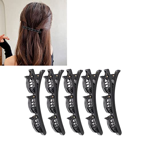 5 stuks gevlochten barrettes met 3 kleine clips 5