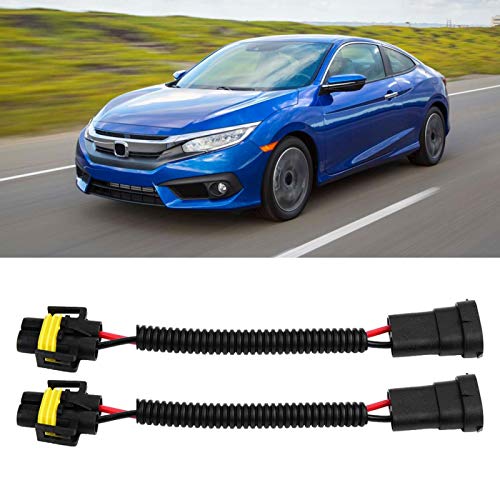 2 x Koplamp Mistlichtadapter voor Mistverlichting Extension Wiring Harnas Sockets Aansluitadapter voor H11 5