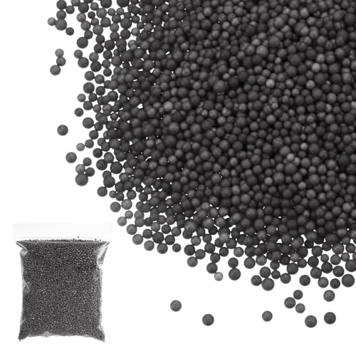 Schuimkralen 2.5-3mm Schuimballen Mini Kleine schuim ballen Polystyreen kralen voor DIY Craft Supplies bruiloft partij decoratie kunst zelfgemaakte zwart