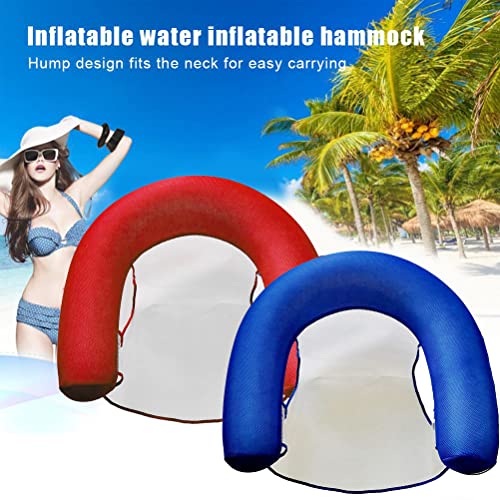 Float fauteuil,opblaasbare waterstoel voor zwembad, poolstoel water hangmat luchtmatras zwembad drijvend voor zwembad zomer water plezier 3