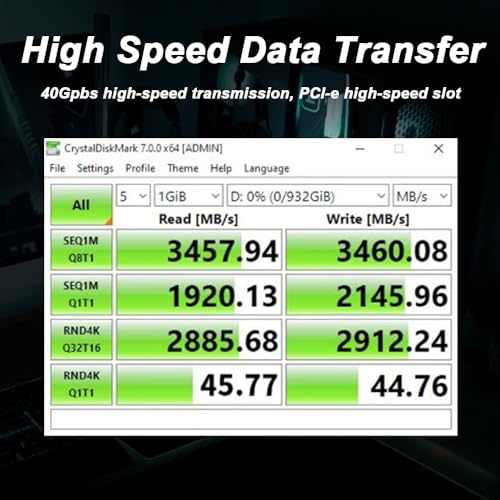 M.2 NVMe naar PCIe 4.0 X16/X8/X4 Adapterkaart met M.2 Aluminium Heat Sink, ondersteunt 2230, 2242, 2260, 2280 Solid State Drives (2 Pack) 4