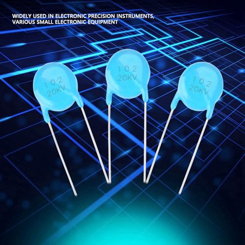 20st 20KV Keramische condensator, 1nF 0,001uF 1000pF 102 Hoge spanning Keramische condensatorkit, voor elektronische nauwkeurige instrumenten 4