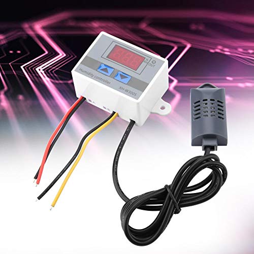 XH-W3005 Digitale LCD Hygrometerschakelaar Controller Vochtsensor Hoge nauwkeurigheid 0~99% RH 12V / 24V / 220V (facultatief) (12V) 3