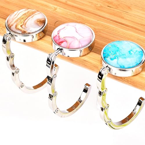 Tafel handtashouder 4 stuks opvouwbare tas haken 4.5cm Rubber Sole Table haken 4 stijlen ronde tas houder tafel voor handtassen paraplu's hangen ornamenten 5