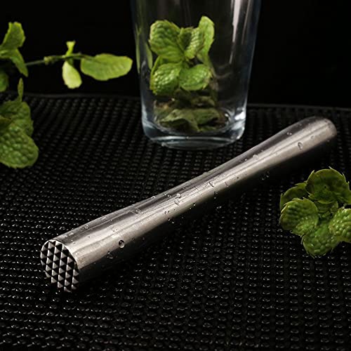 Roestvrij staal Cocktail Pestle voor Caipirinha Alle Dranken, Cocktail, Muddler, Caipirinha, Stoel, Cocktail, Bar Pestle, Vers fruit gereedschap, Spices, Limes, Ice Cubes, Bar 5