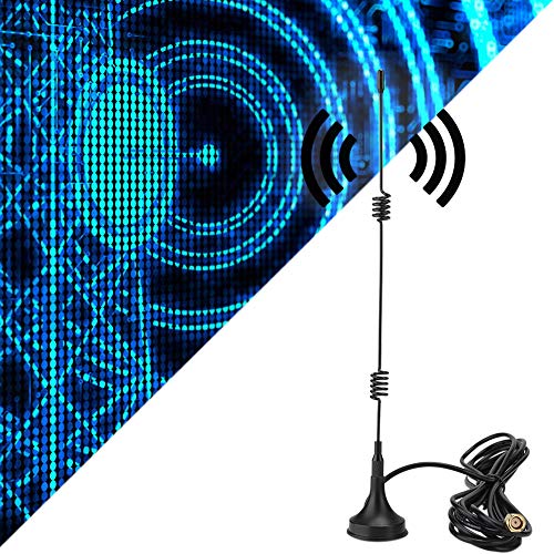 2.4Ghz 8dbi Wifi-antenne Sma Lady Plug met magnetische basis hoge versterking voor Zigbee Wi Fi Module Router Network Card (10m lang)