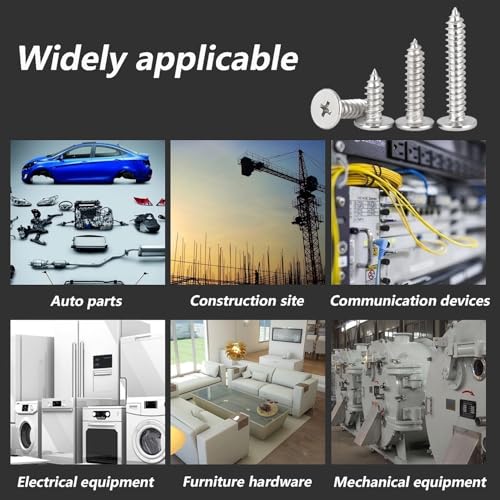20 super dunne platte kop zelftappende schroef M3.5x8m m 5