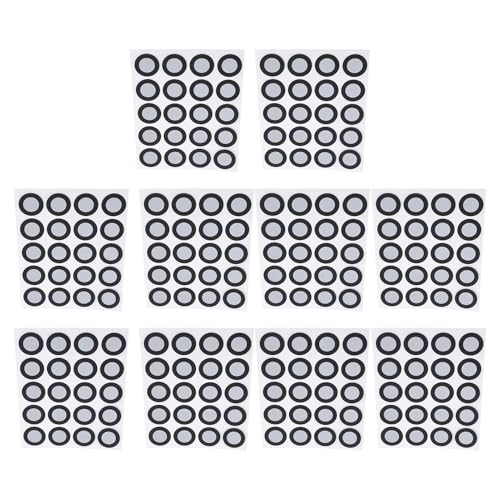 3D-scanmarker, 12 mm binnendiameter, 19 mm buitendiameter, referentiepunt en markerpunt met diffuser reflectie, hoge reflectiviteit, sterke hechting