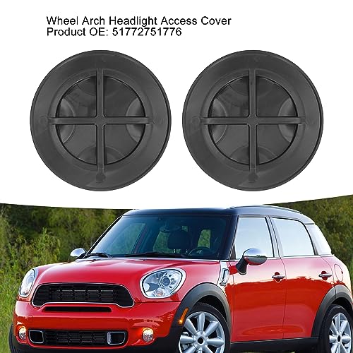Voorwiel Arch Headlight Access Cover, deksel Wheelhouse Cover, Fit voor Cooper Hatchback R56 Convertible R57 Coupe R58 Roadster R59