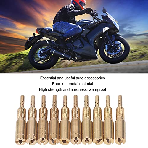 Carb Pilot Slow Jets Set, 10 stuks Carburateur Pilot Slow Jets Kit 15-25 30-40 Metaal voor HS40 HSR42 HSR45 Carburateur Onderdelen 3