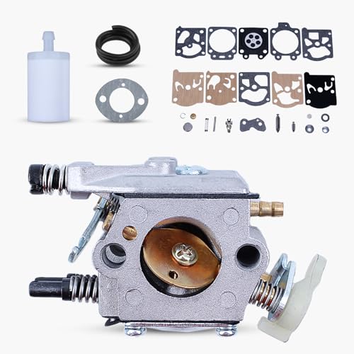 Carburator Carb Kit w/ Fuel Filter slang fit Husqvarna 50 51 55 Rancher Kettingzagen