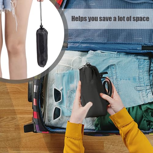 2st Vliegtuig voetsteun, verstelbare voetsteun voor volwassenen en kinderen, reisaccessoires, draagbare voet hangmat onder bureau, upgrade Comfort Leg Rest Kussen voor lange vlucht (Black+ 4