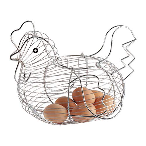 Chicken Shaped Egg Basket Wire Egg Cupboard Egg Opslag voor keuken