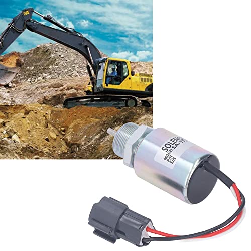 Fuel Shut-Off Solenoid Valve 3725 12 30A87-00040 30A87-20402 Stainless Steel Stop Solenoid For L3E S3L S4L L3P