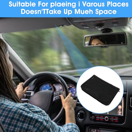 Documentmap van het voertuig A5, 24 x 17,5 cm Car Dashboard Compartment Organizer met meerdere compartiments, Automap voor het opslaan van controles, facturen, ontvangsten en tickets 5