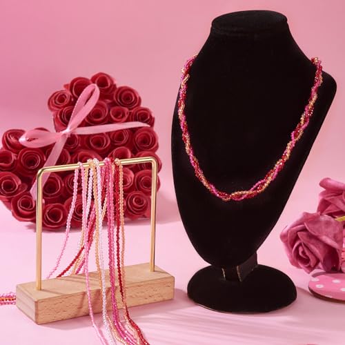 7 Strands Facet Glas kralen Strands 2mm Transparant kristalglas Ronde Losse kralen voor DIY ambachten armband sieraden maken