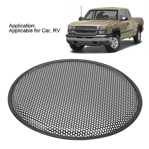 12 Inch Subwoofer Speaker Grill Cover Iron, Audio Mesh Protector Guard voor auto RV met Universal Fit