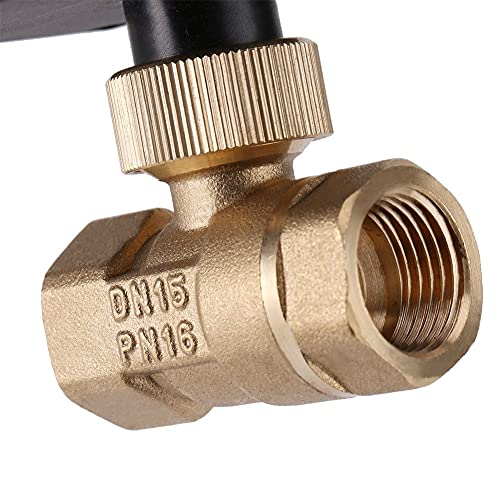 AC 220V Messing Elektrische Gemotoriseerde Bal Valve 2 Way 3-Wire 1.6Mpa Thread DN15 DN25 (DN15) 4