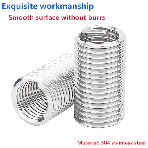 20 st draad invoegt, reparatie draad invoegen, M4 x 0,7 mm x 1,5D draad invoegen, roestvrij staal draad invoegen 4