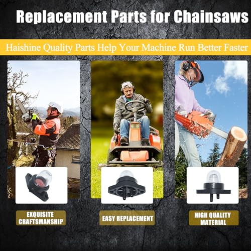 6Pcs Carburator Primer Pump Lampen Fit Poulan Craftsman Chainsaw 530071835 Walbro 188-513 WT-119 WT-265 4