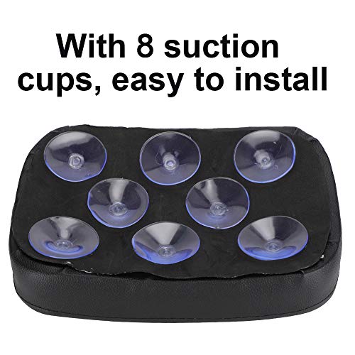 Faux Lederen Motorfiets Passagier Zetel Kussen 8 Zuig Cup Universele rijden Achterzitkussen Draagbare Passagier Kussen Past op de meeste motorfietsen 4