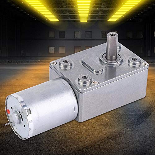 24V DC snelheid Gear Motor grote torque worm gear motor elektrische motor voor DIY RC speelgoed((100RPM)) 5