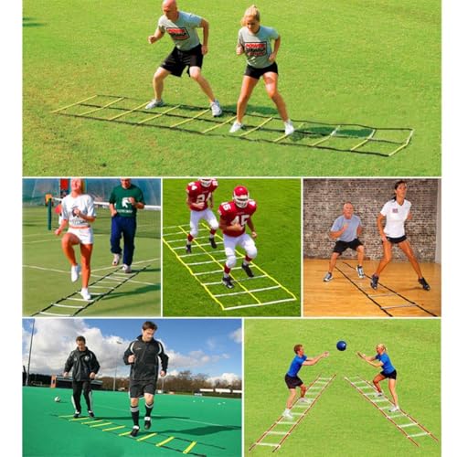 Snelheid Behendigheid Ladder Kit Behendigheid Ladder Training Set kegels Training Ladder snelheid Behendigheid Ladder Set Behendigheid Training Ladder Kit voor Home Gym 3