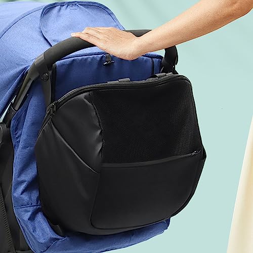 Baby kinder kinderwagen tas, multifunctionele divider, grote capaciteit kinderwagen opslagzak, Oxford Stof kinderwagen opslagzak, hangen voor mam 5