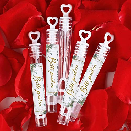 50st zeep bellen bruiloft stickers liefde is in de lucht! Please blow - PVC zeep bellen fles etiketten waterdichte stickers voor bruiloft zeep bellen bruiloft geschenken etc 4