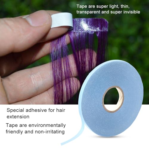 Dubbelzijdige Lace Front Tape, Pruiken Tape Dubbelzijdige Ultra Hold Haar uitbreiding Zelfklevende Pruiken Ondersteuning Tape 33x0,8cm voor haar uitbreidingen, pruiken en baarden 3
