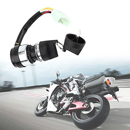 5 Wire 5 Pin Key Start Lock voor de meeste 50-250CC Go Kart ATV Motorrijwiel Duinfiets 3