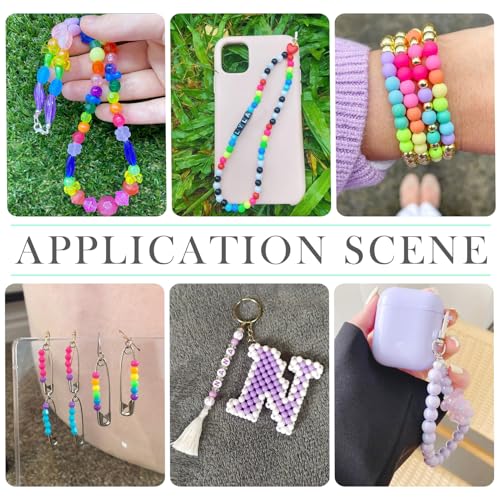 702 st. Glow in de donkere ronde kralen kleurrijke lichtgevende kraal Gumball Acryl Spacer 6/8/10mm kralen Bulk voor ketting oorbellen DIY sieraden armband ornament sleutelhanger 4