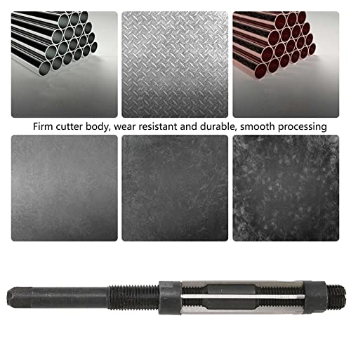 9SiCr Handreamers, verstelbare Reamer 19-21mm Afstelbereik Handcrank Tool 6 Groeven 64mm Lengte 5
