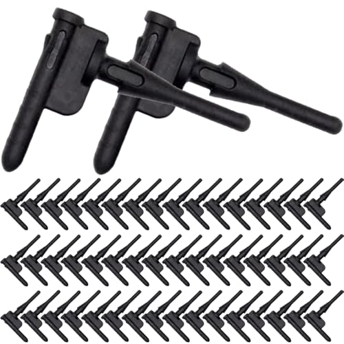 Black Rubber PC CPU Ventilator Vermindert Schroefgeluiden, Anti-Vibratie, Computer Koel Ventilator, Zachte Rubber Montage Schroeven (verpakking van 50)