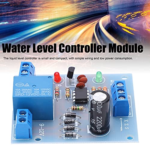 Vloeibaar niveau controller sensor module, 9V-12V waterniveau controller Module Liquid Pump Drain Control Switch Bord, voor Pond Water Tank, Garage 4