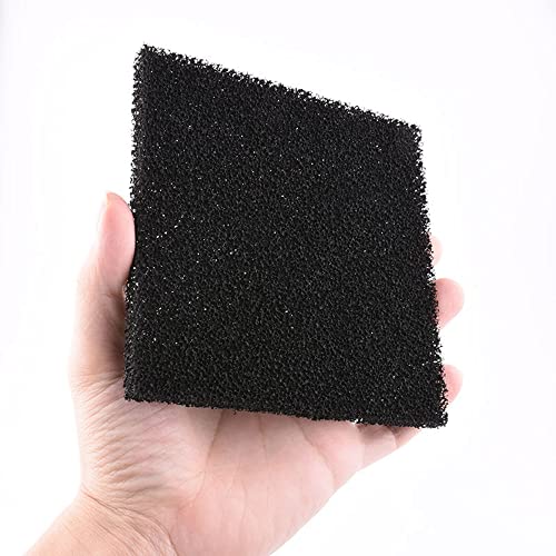 10 st Vervanging Carbon Sponge Filters, 130x130x10mm Actieve Carbon Sponges Filter Zuiveraar Kubus voor Vis Tank 5