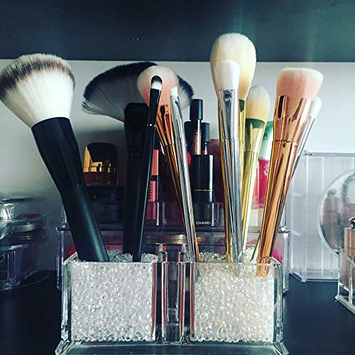 Acryl Diamond Crystals, 4 mm Glitter Scatter Decoratie Sparkling Decoratieve stenen voor DIY Tafel Decoratie Bruiloft Doop Doop Verloving Valentijnsdag 1000 stuks zwart 3