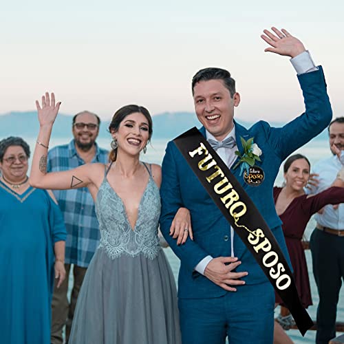 13 stuks bachelorette Party Gadget Groom Sash Future Groom Brooch 11 Pieces Brooches Vriend van de bruidegom verpakking Groom to Be Bachelorette Party for Party, Bruiloft, Engagement 4