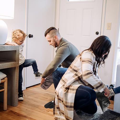4 paar Herbruikbare Overschoenen, Non-Slip Wasbare Overschoenen, Gast Overschoenen, Waterdichte Overschoenen, Elasticiteit, Gemak, Stofdichte Overschoenen voor binnen en buiten, Multicolour 4