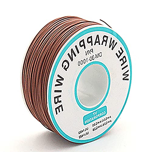 30 AWG Bruin Gekleurd Elektrisch Draad, 0.25mm, Coil Elektrisch Draad, Elektronische Set, Vertind Koper Draad, Flexibel en Zacht DIY