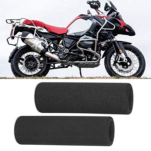 Qii lu Soft Sponge Grip Handlebar Cover, 2 stuks Soft Foam Sponge Stuurwiel Grip Geschikt voor R1200 3