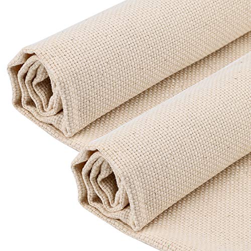 2PCS 67x50cm Naaldwerk Stof, Katoen Naaldwerk Stof Monkdoek voor Punch Naalden-Punch Naalden & Pinch Naald