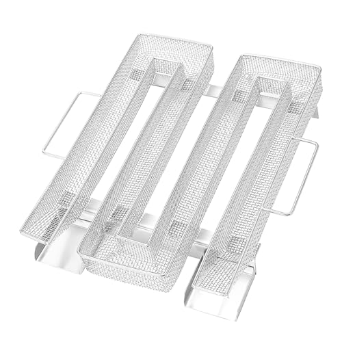 Zee M-Shaped koude rook Generator met handvat tot 12 uur, Roestvrij staal koude rook Generator voor Grills, Barbecues, Food Smoker