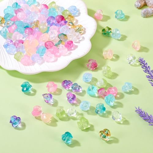 12 st. Crystal eenden kralen Spray geschilderd glas kralen leuk Lampwerk kralen mooie dier lose kralen voor sieraden maken armband DIY Ambachtsgeschenken 4