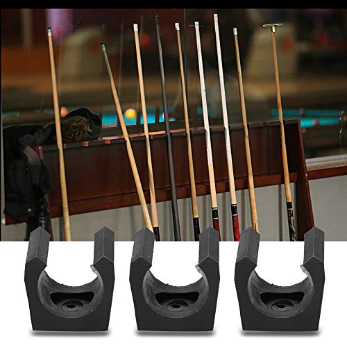 Biljart Cue Holder, 6 stuks Portable Biljart Cue Holder Biljart Cue Rack Biljart Pool Cue Single Holder Wall Mount Organisator Biljart Supplies 4